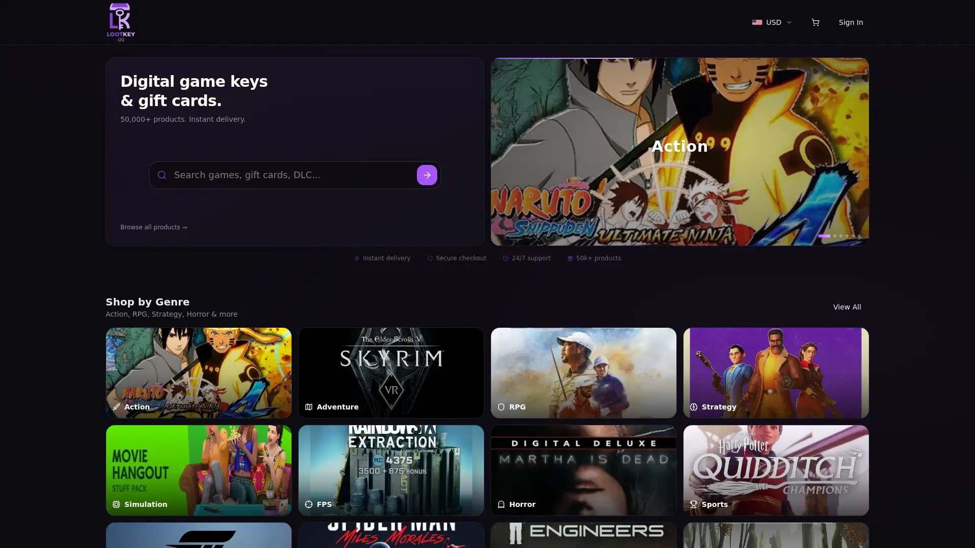 lootkey.gg screenshot