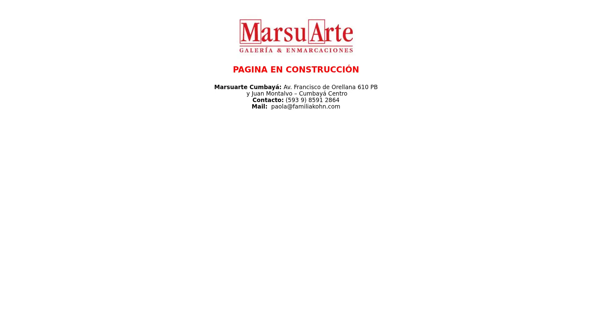 marsuarte.com screenshot