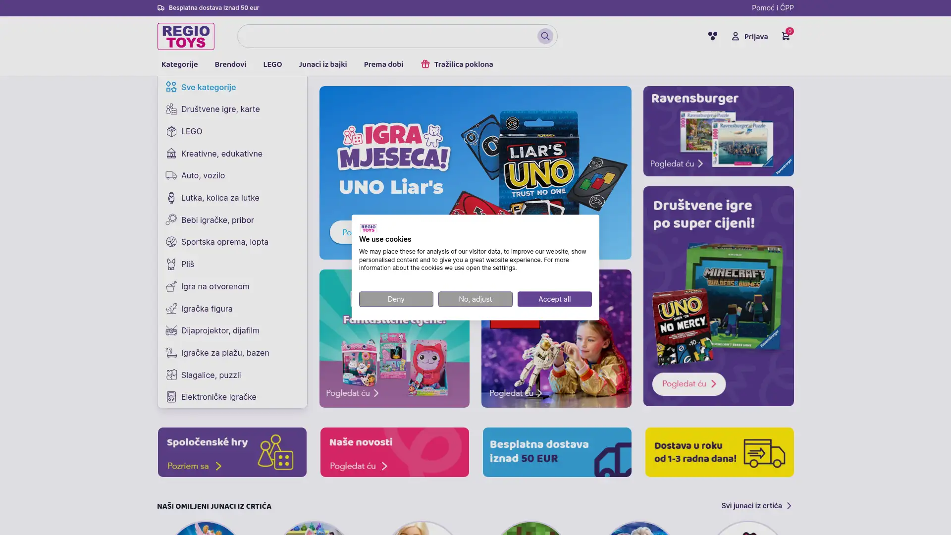 regiotoys.hr screenshot