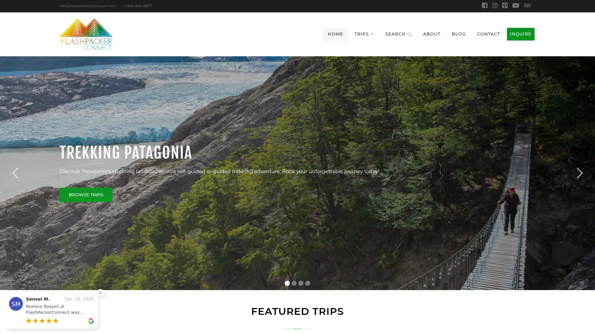 flashpackerconnect.com screenshot