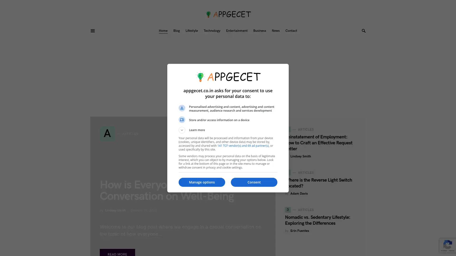 appgecet.co.in screenshot