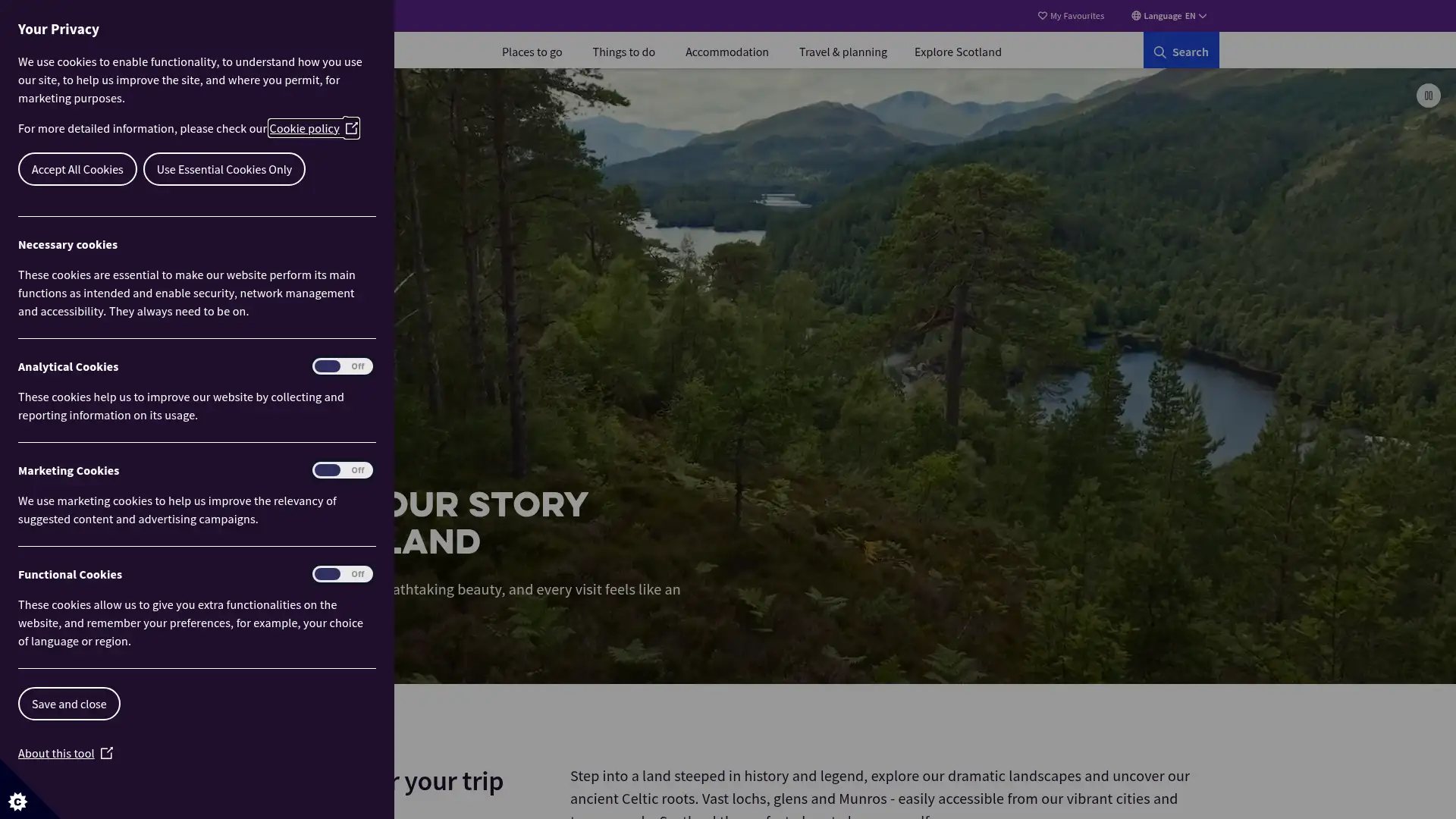 visitscotland.com screenshot
