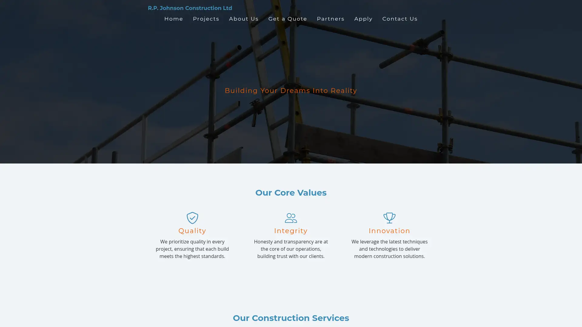 rpjohnsonconstruction.ca screenshot