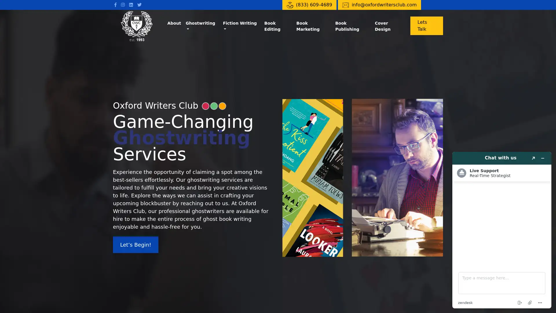 oxfordwritersclub.com screenshot