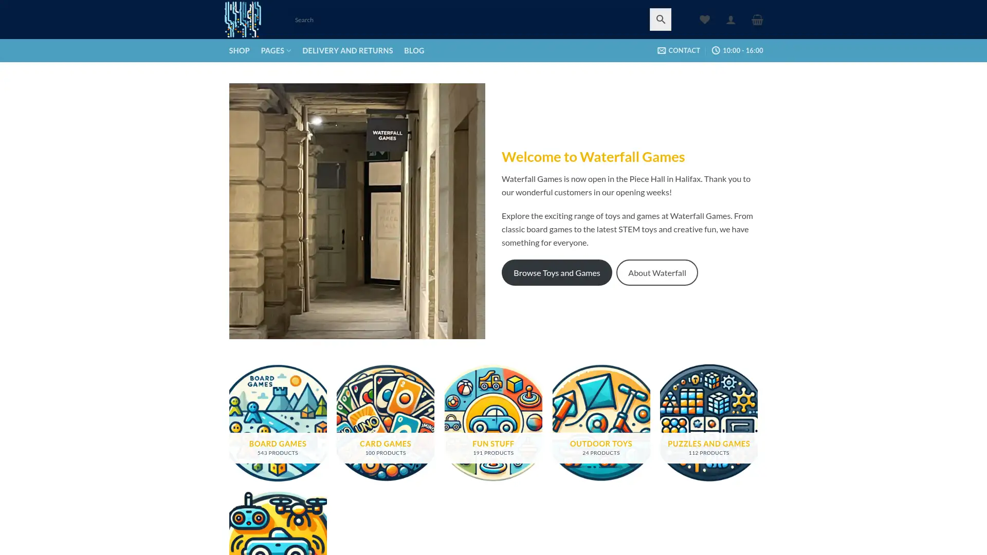 waterfall.games screenshot