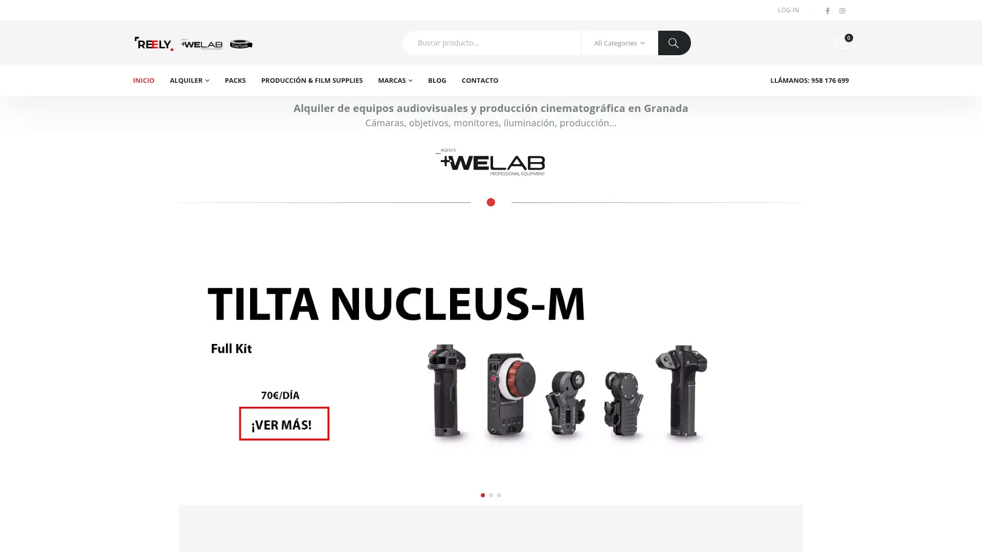 reely.es screenshot