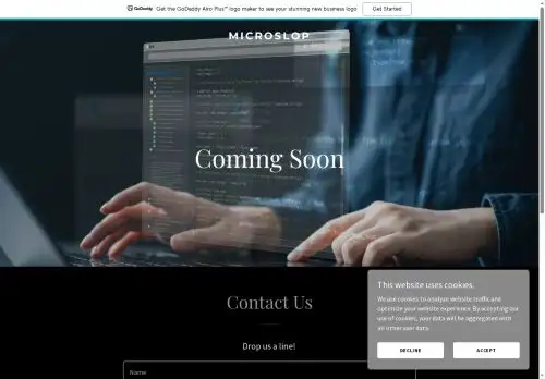 microslop.com screenshot