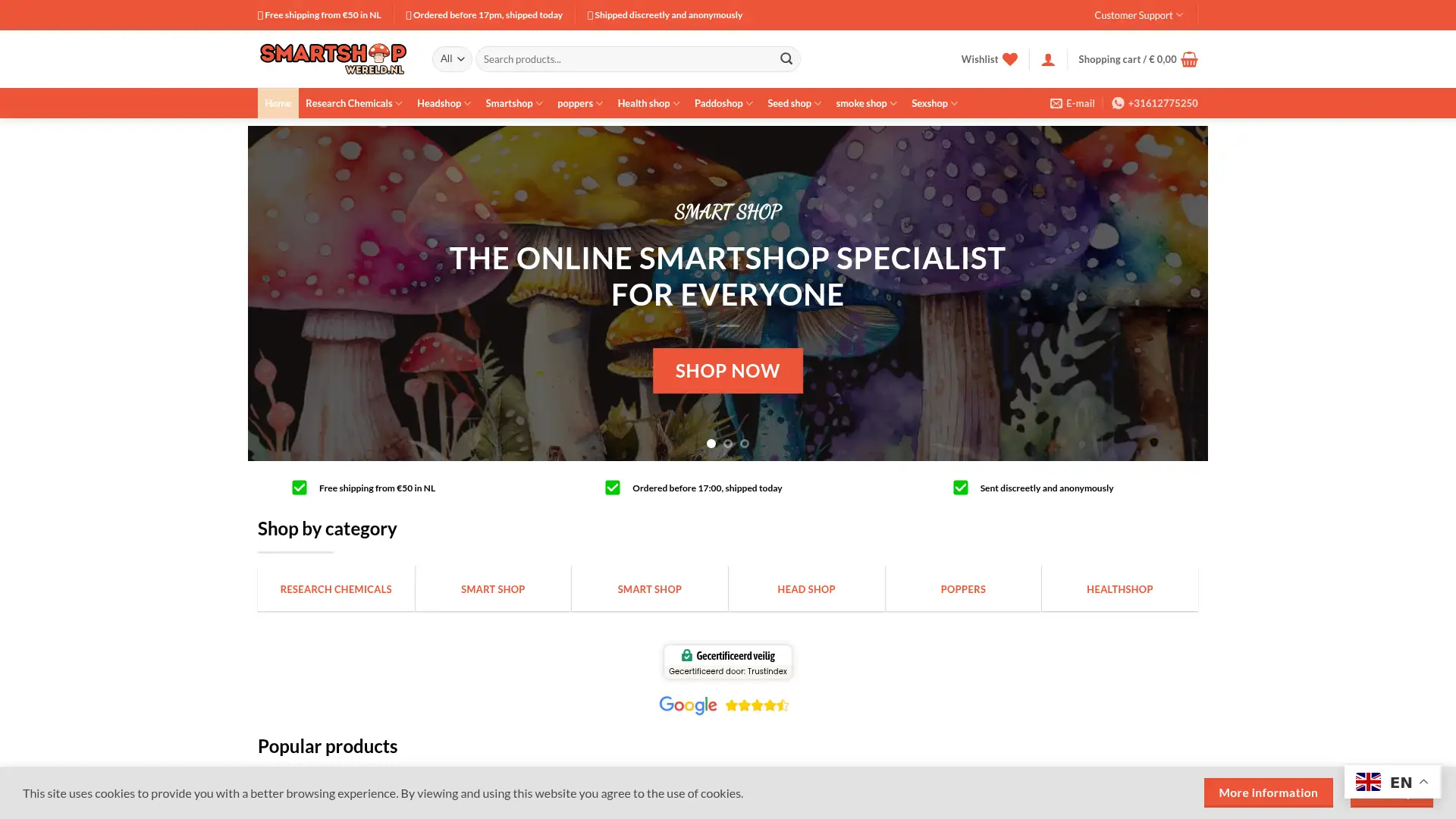 smartshopwereld.nl screenshot
