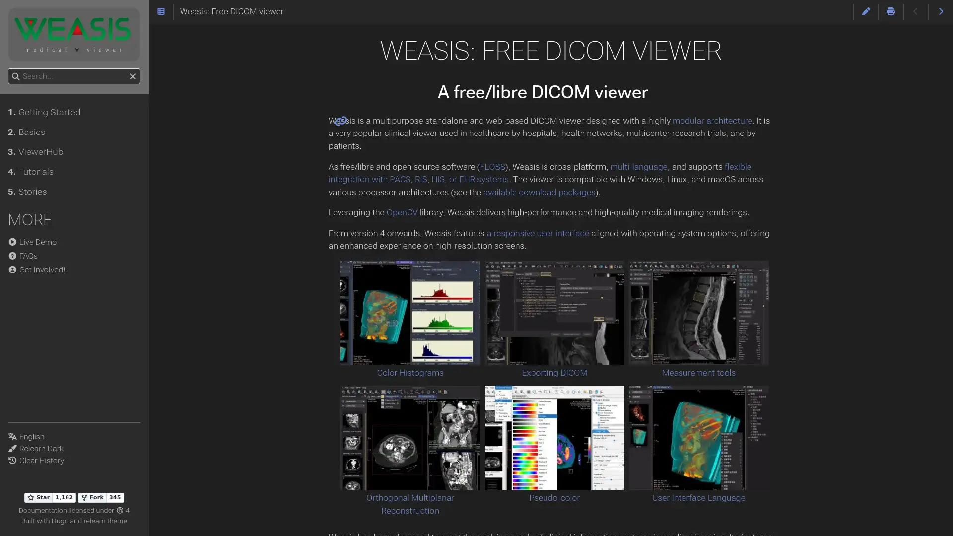 weasis.org screenshot
