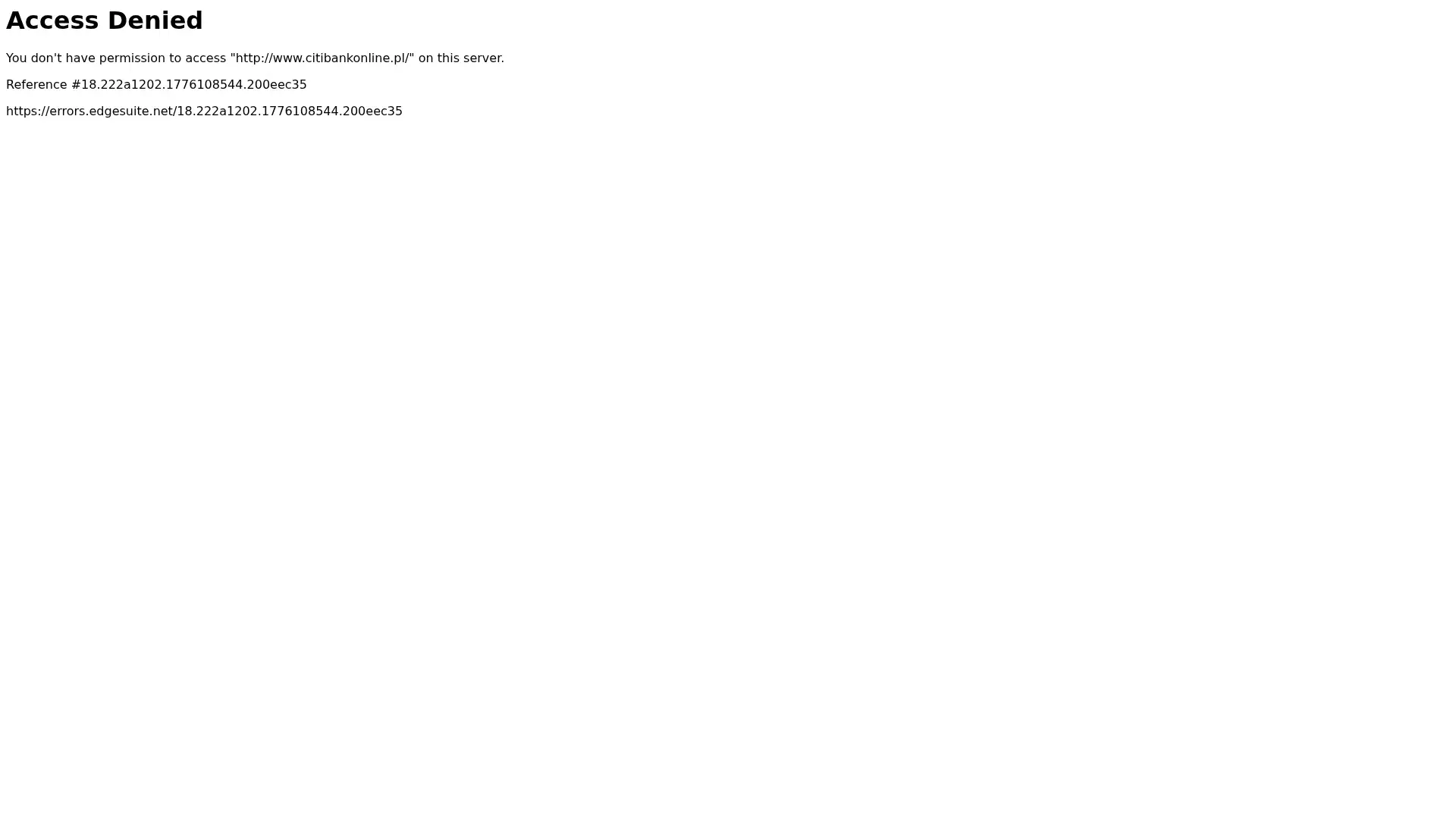 citibankonline.pl screenshot