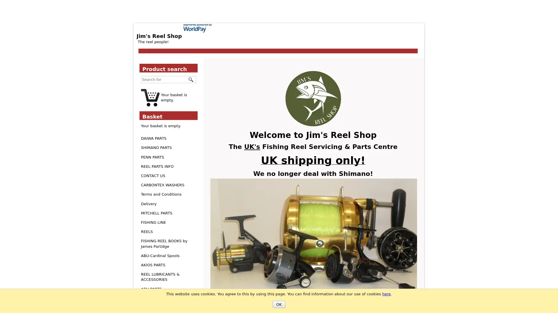 jimsreelshop.co.uk screenshot