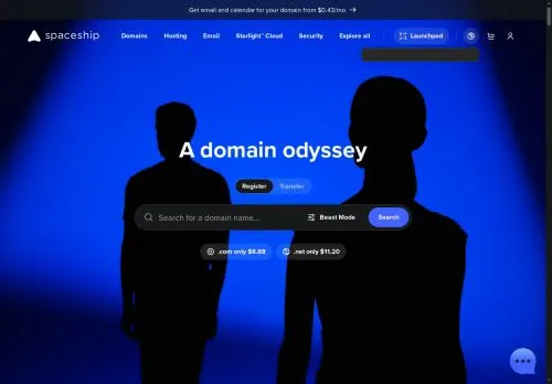 spaceship.com screenshot