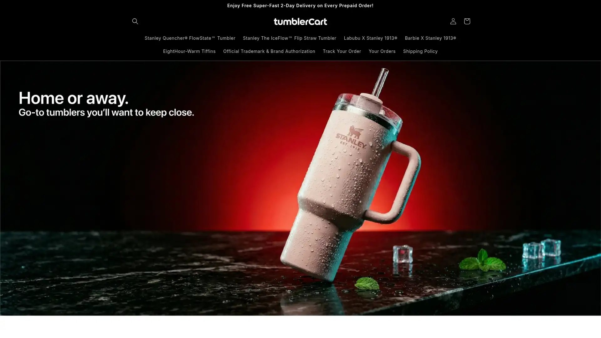 tumblercart.in screenshot