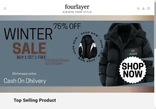fourlayer.store screenshot