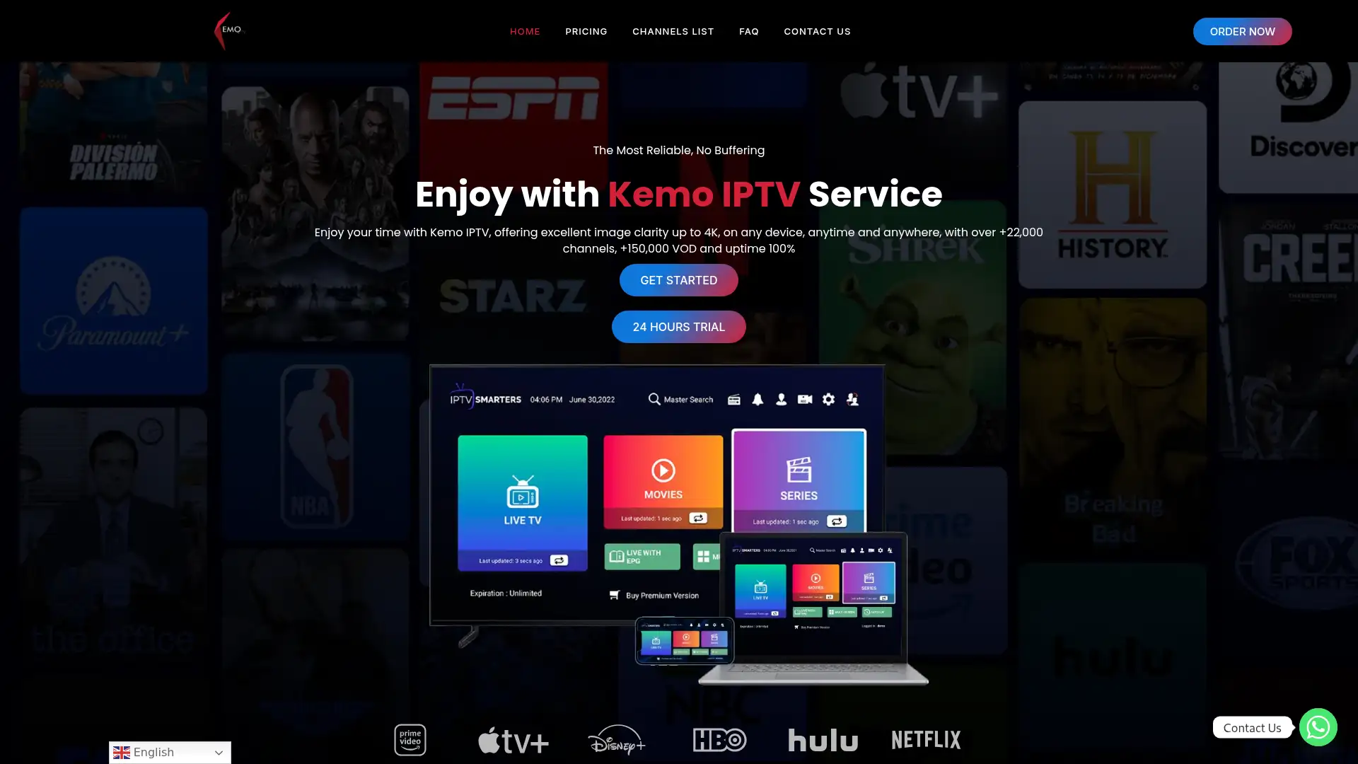 kemoiptv.is screenshot