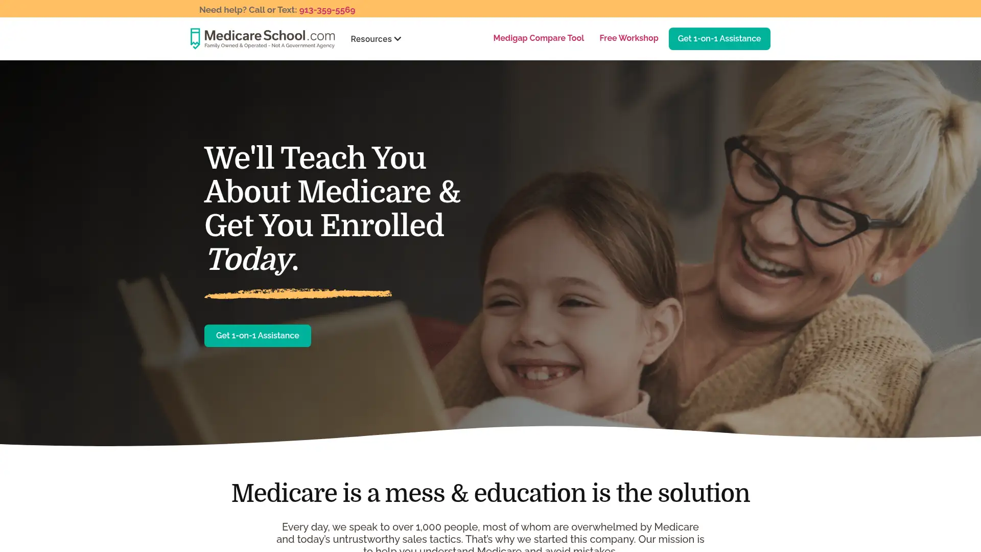 medicareschool.com screenshot