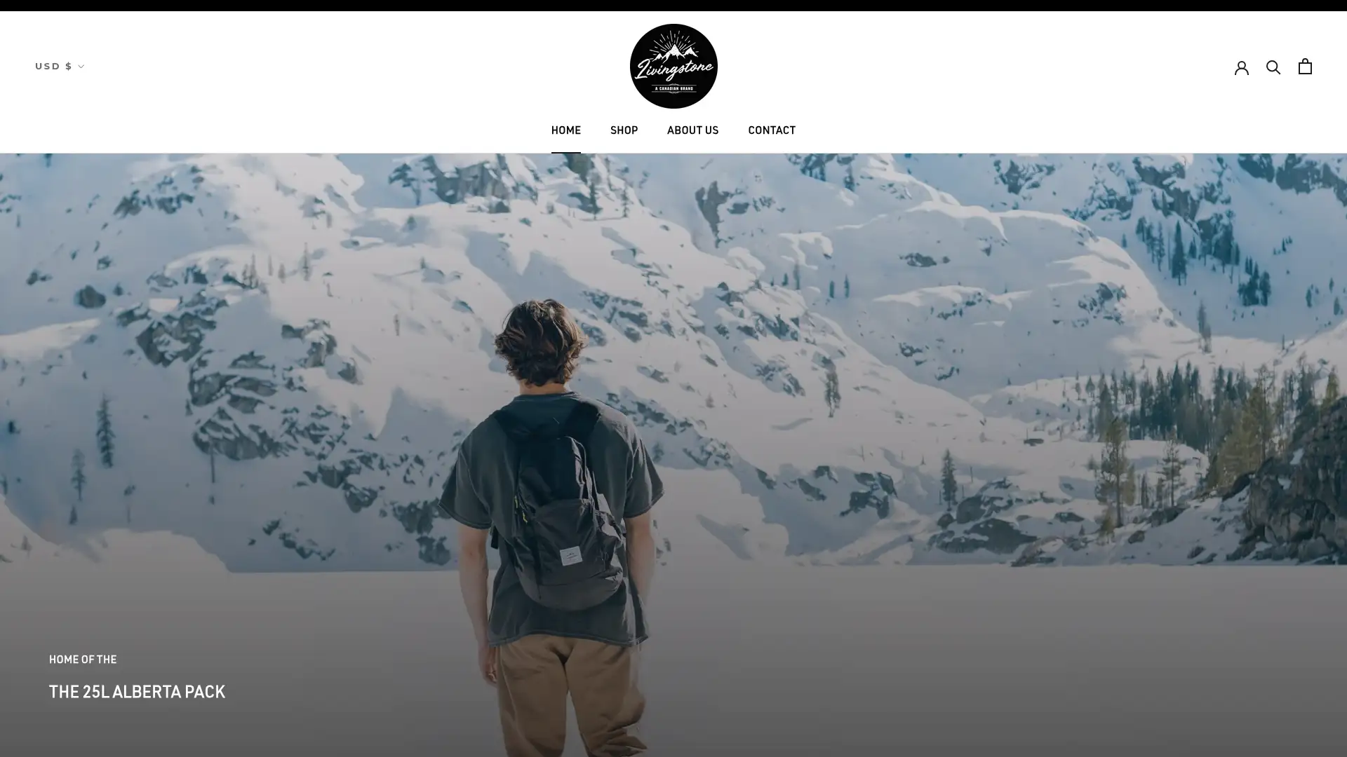 livingstonebrand.ca screenshot