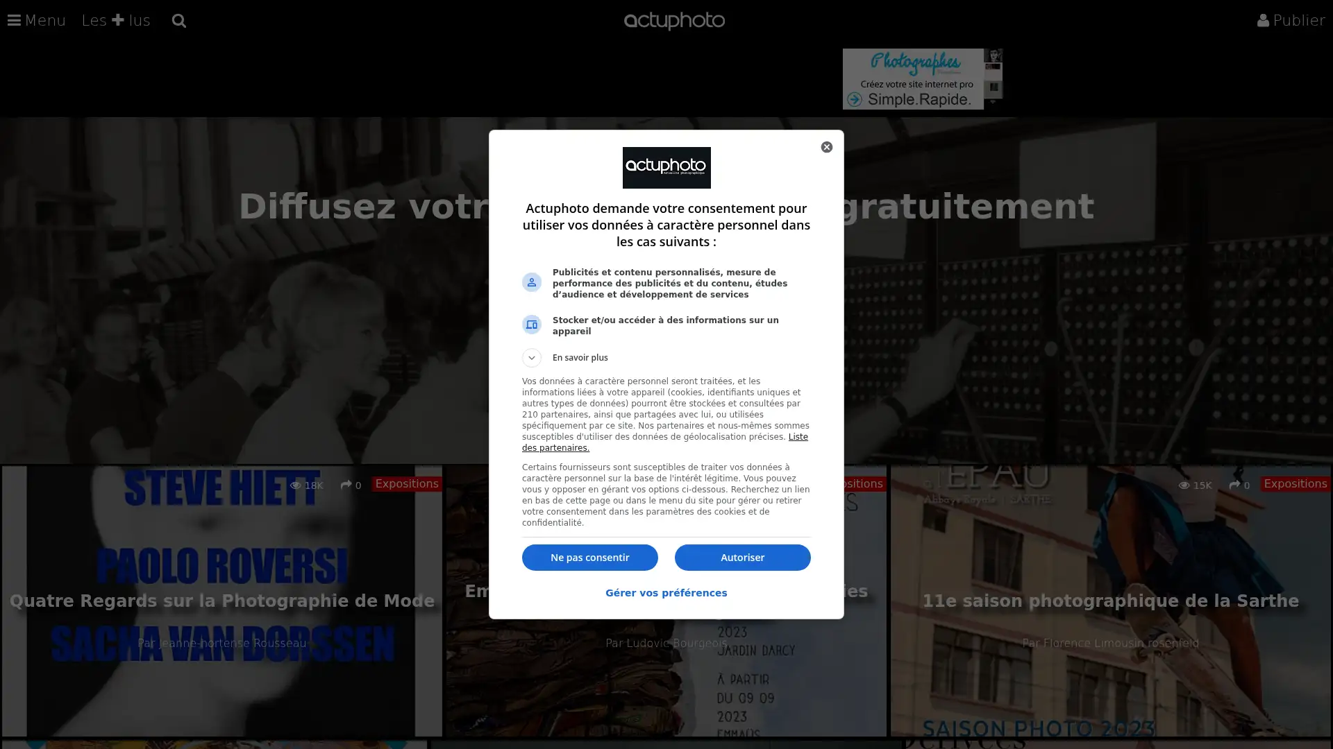 actuphoto.com screenshot