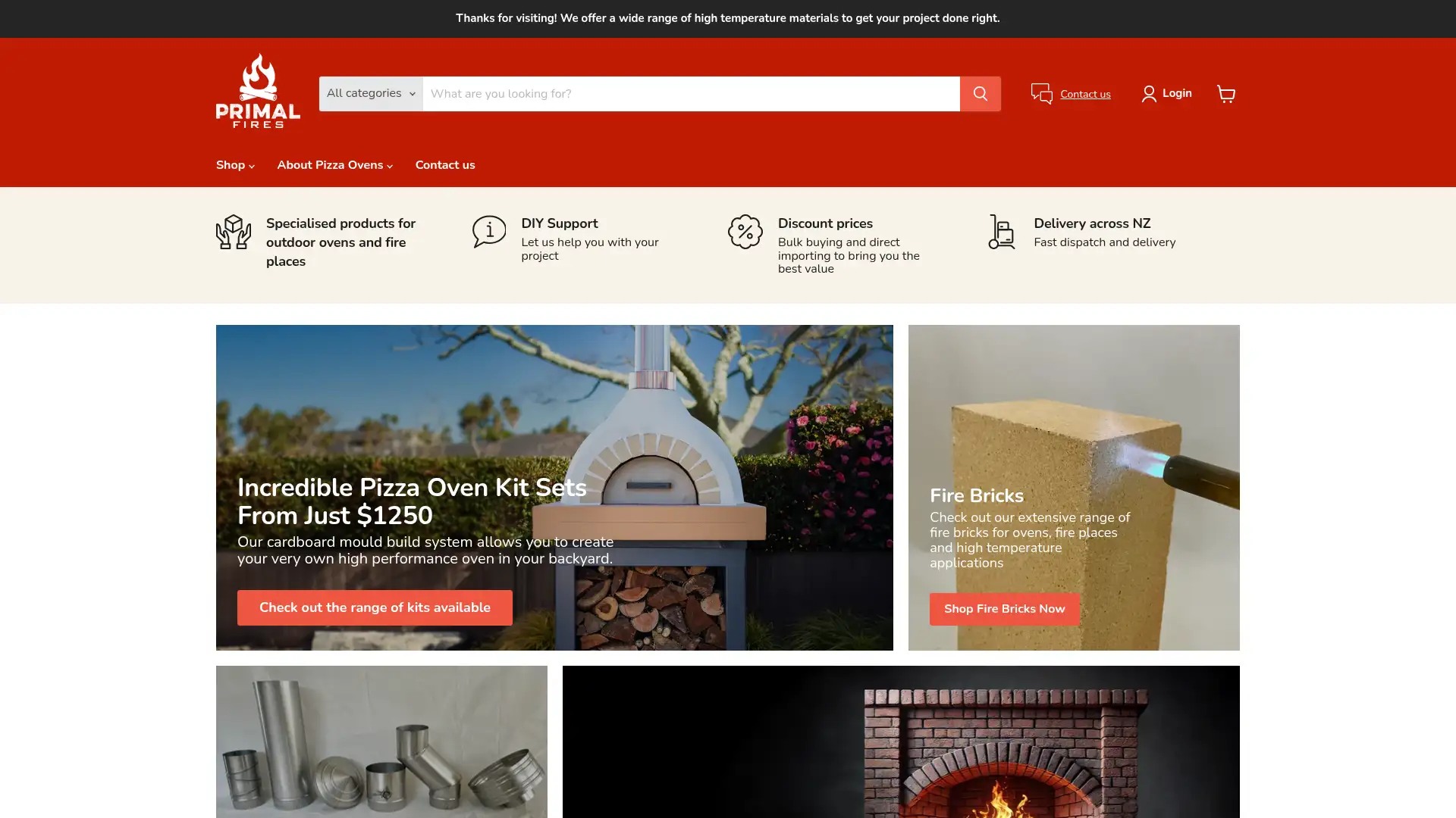 primalfires.co.nz screenshot