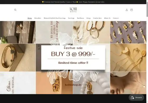 kohishop.in screenshot