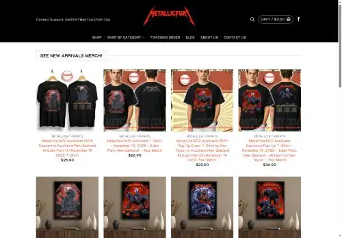 metalicfury.com screenshot
