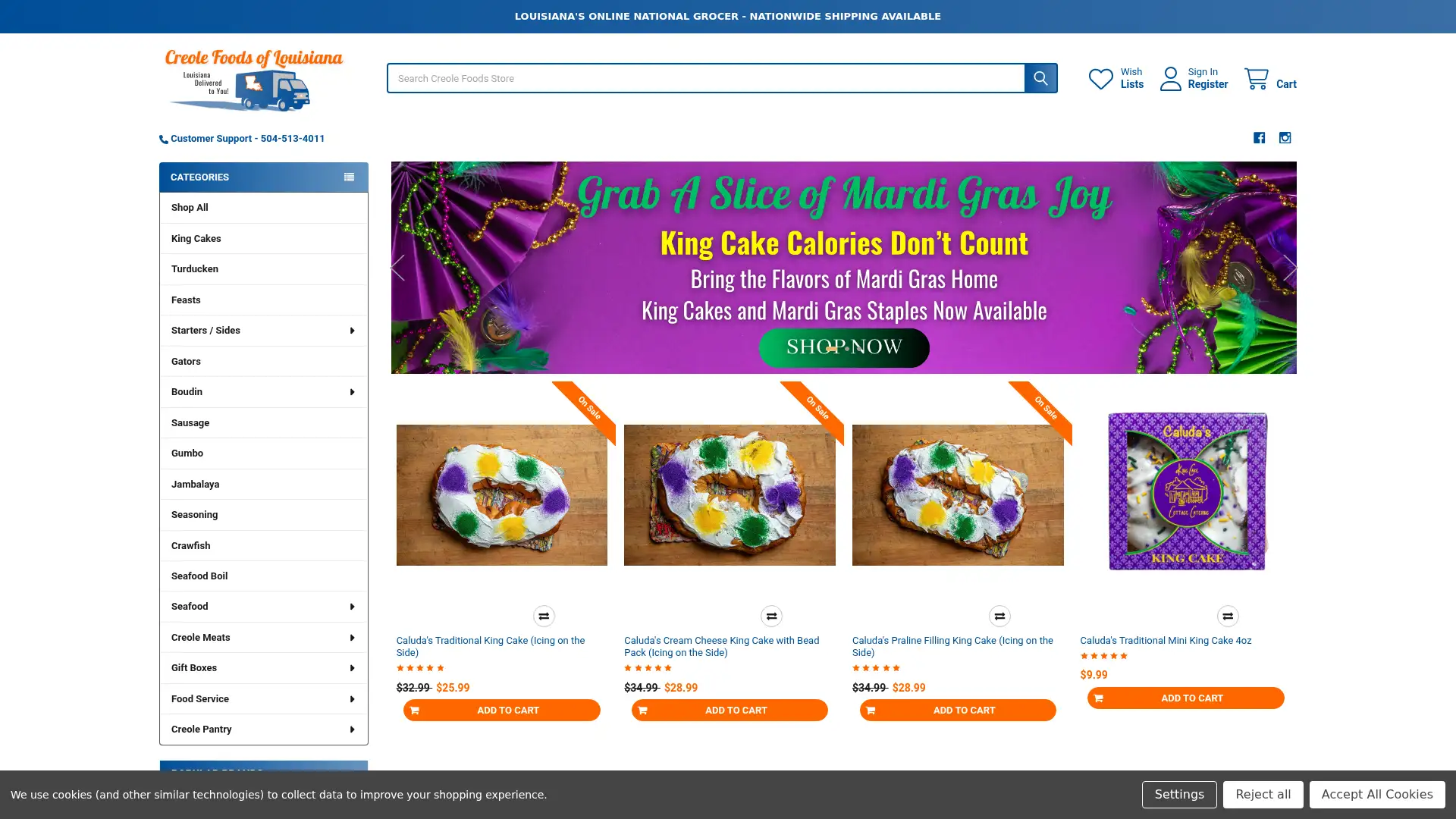 creole.net screenshot