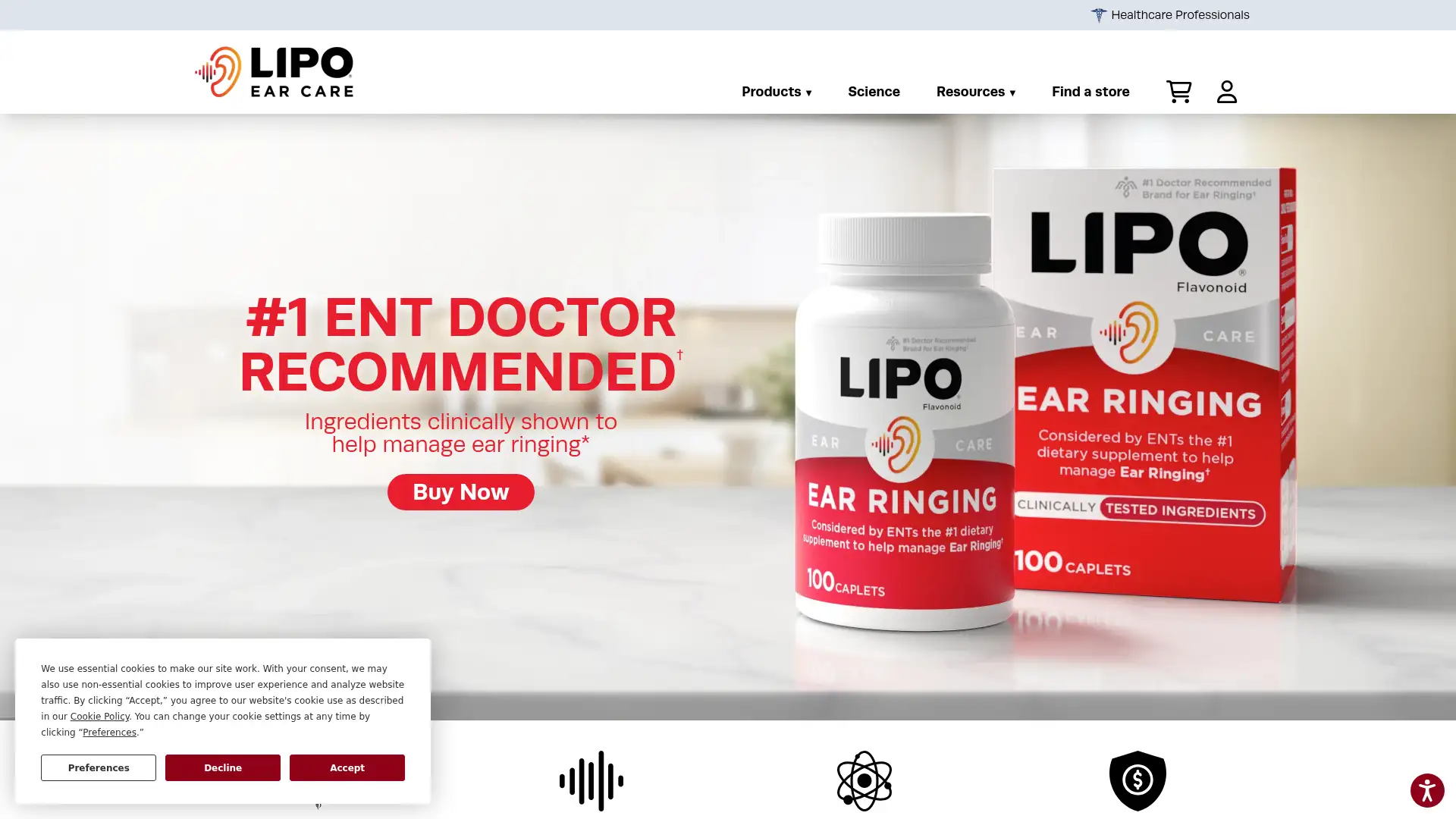 lipoflavonoid.com screenshot