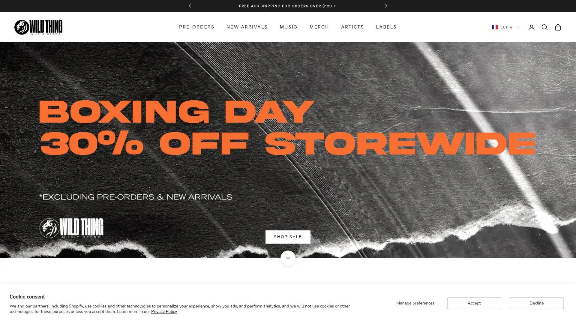 wildthingmusic.com screenshot