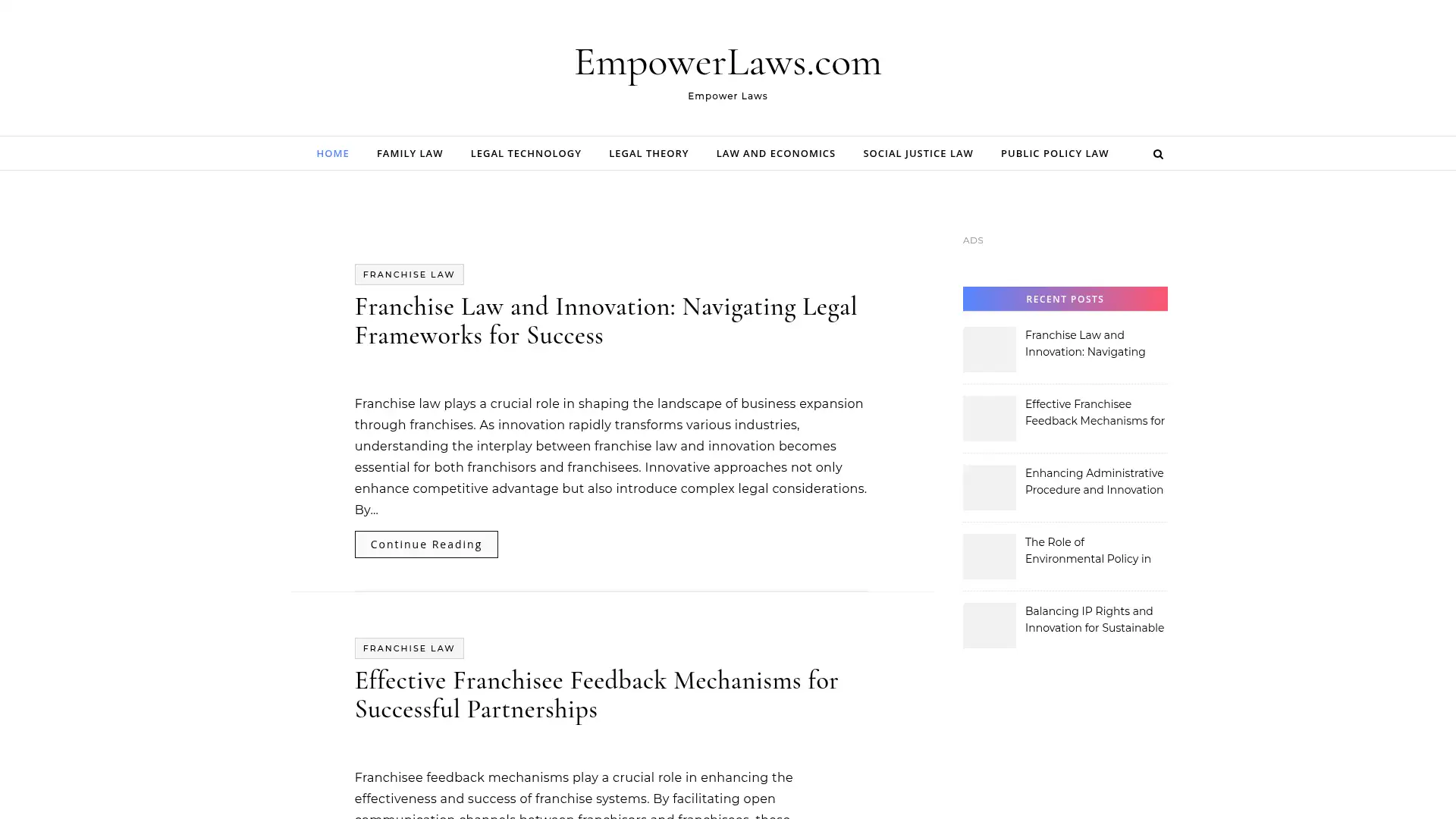 empowerlaws.com screenshot