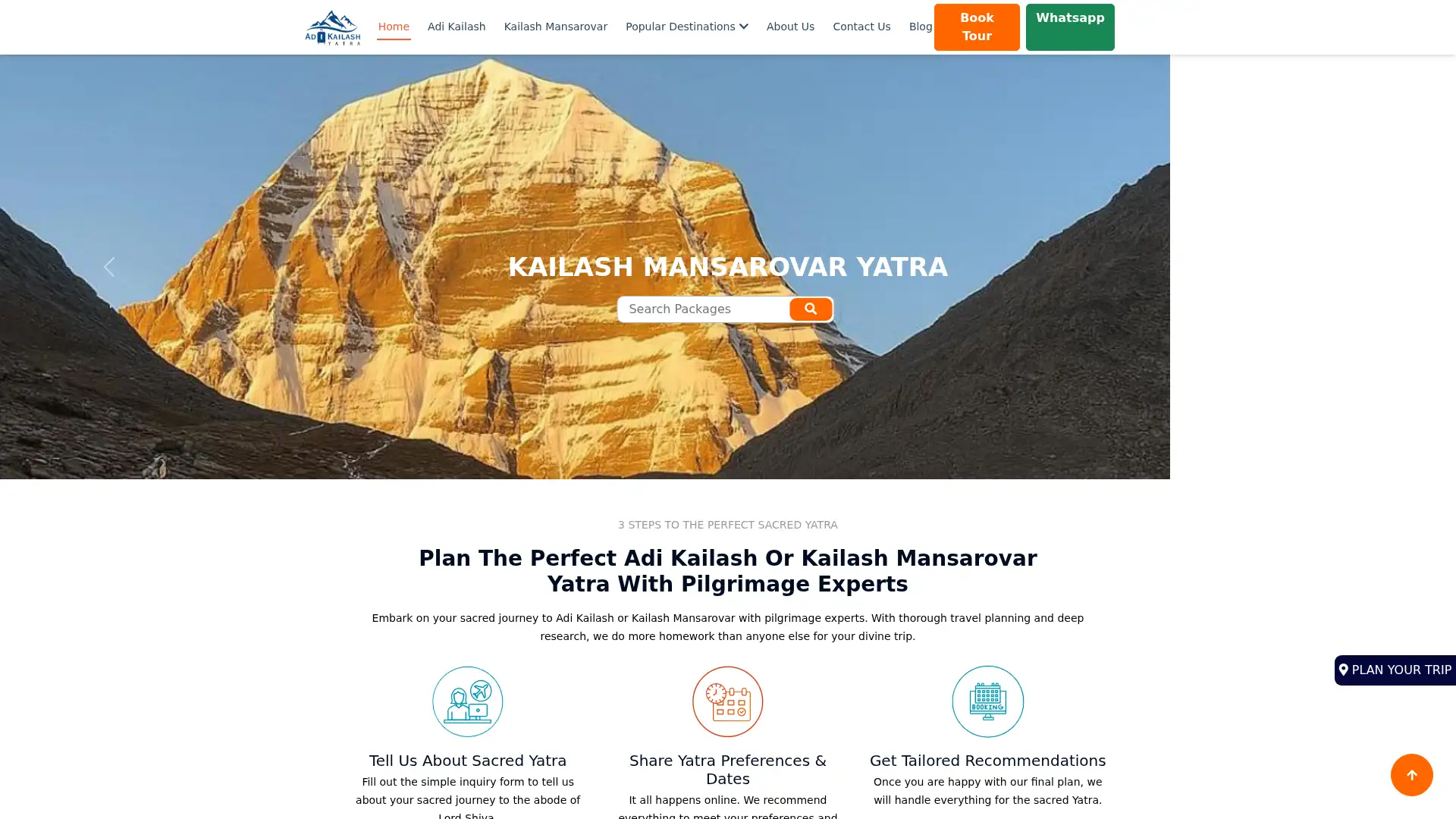adi-kailash-yatra.com screenshot
