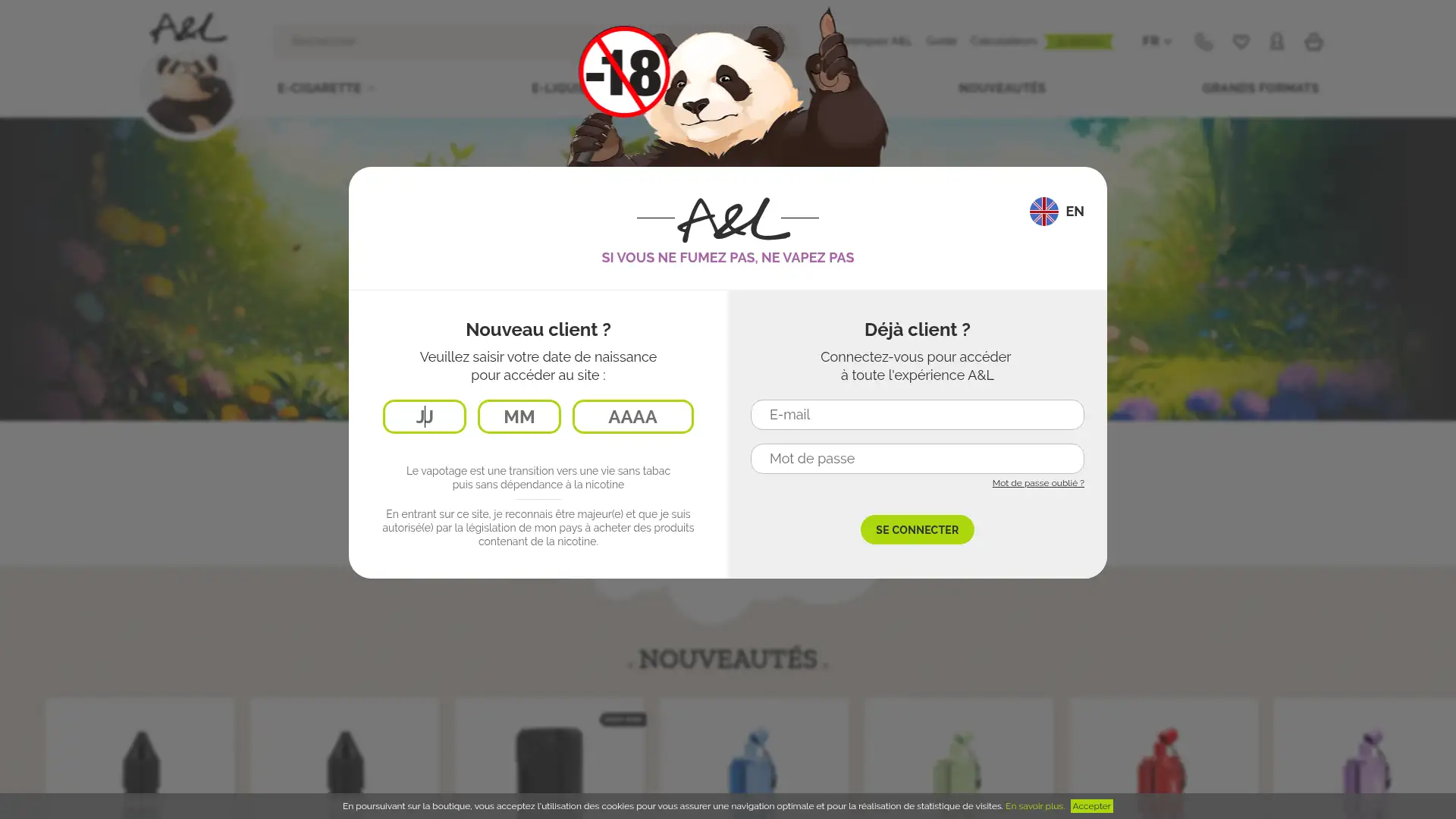 aromes-et-liquides.fr screenshot