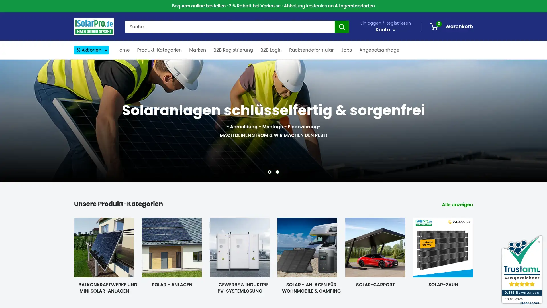 isolarpro.de screenshot