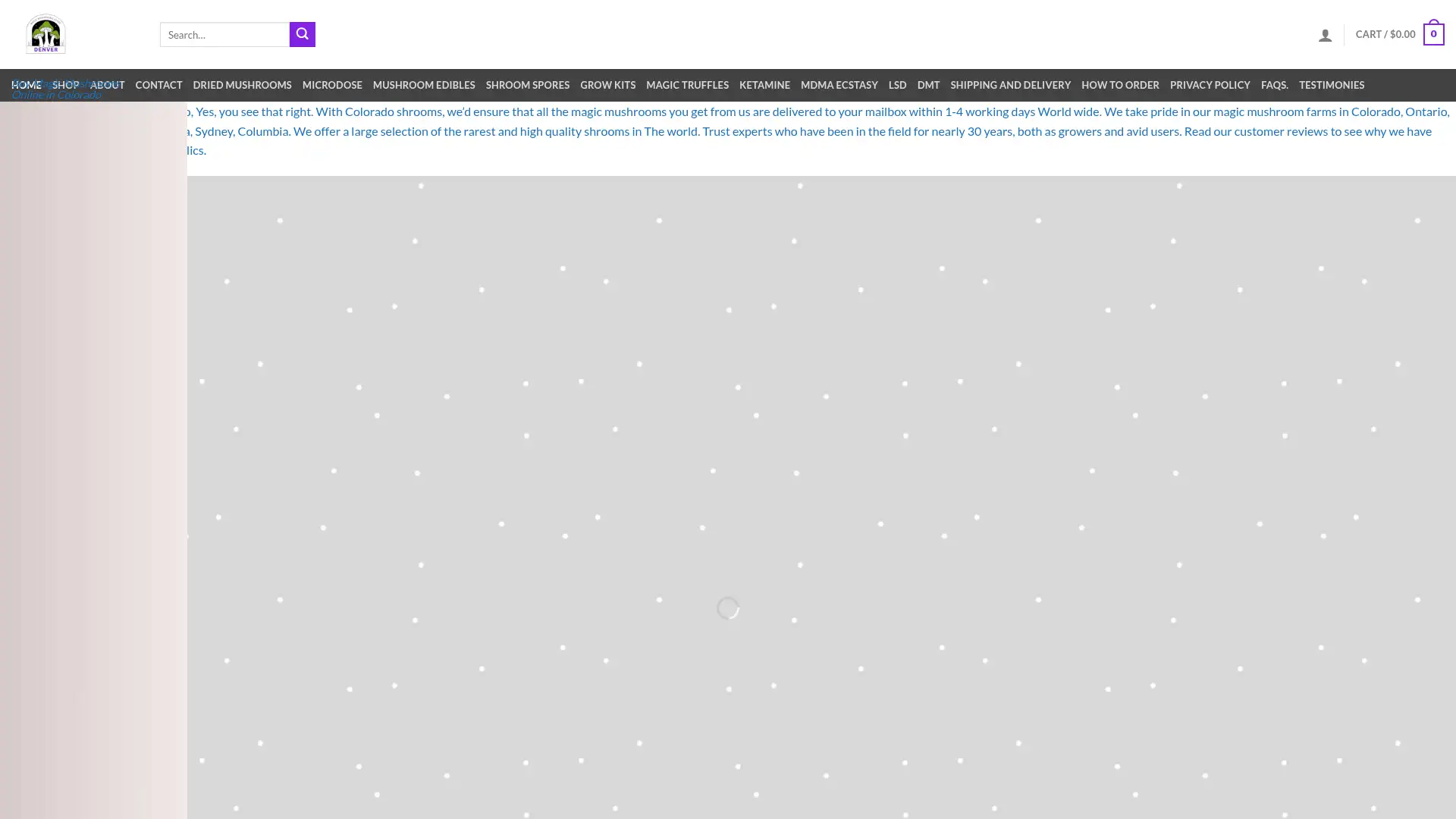 buydenvermagicmushroom.online screenshot