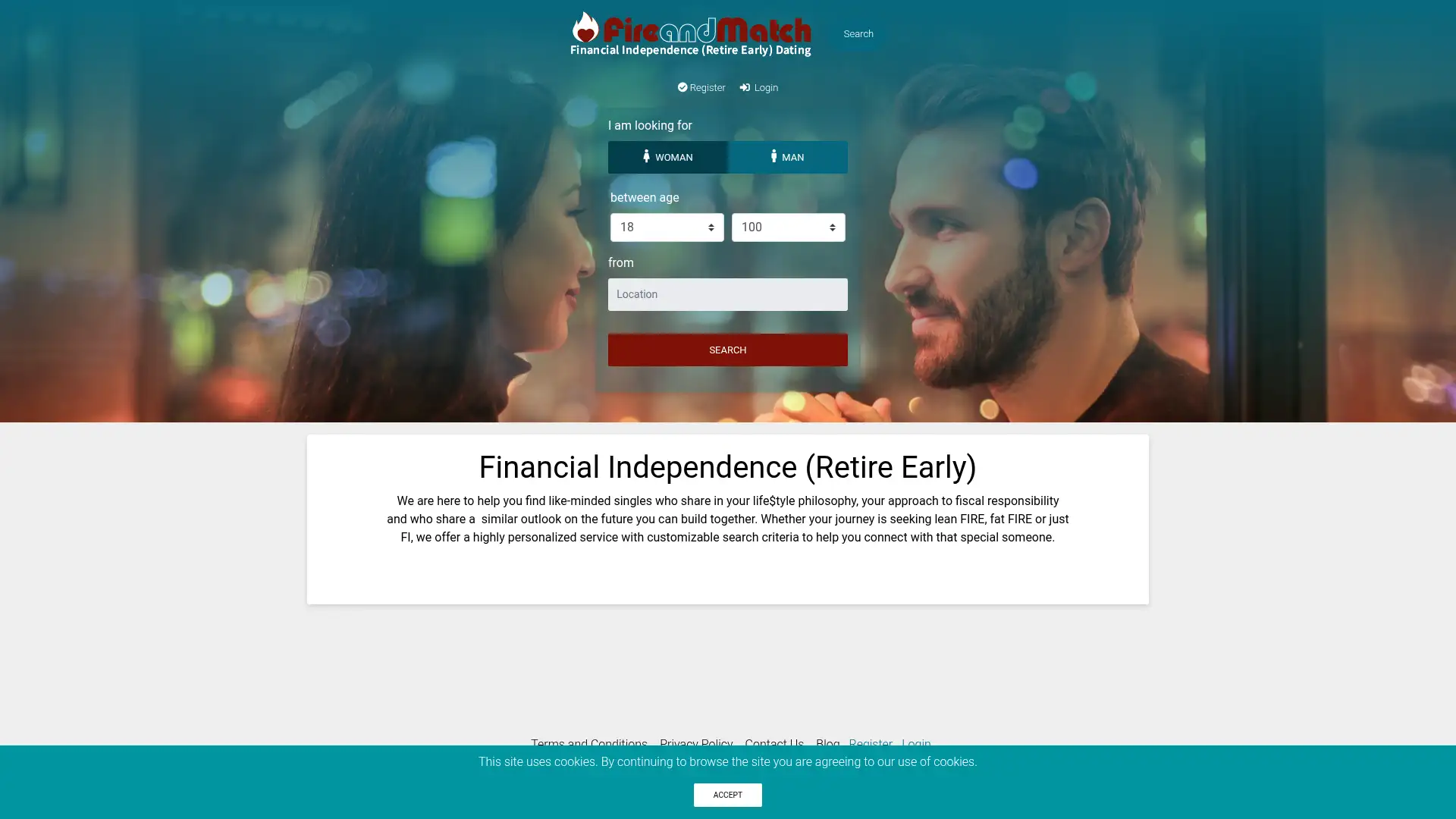 fireandmatch.com screenshot