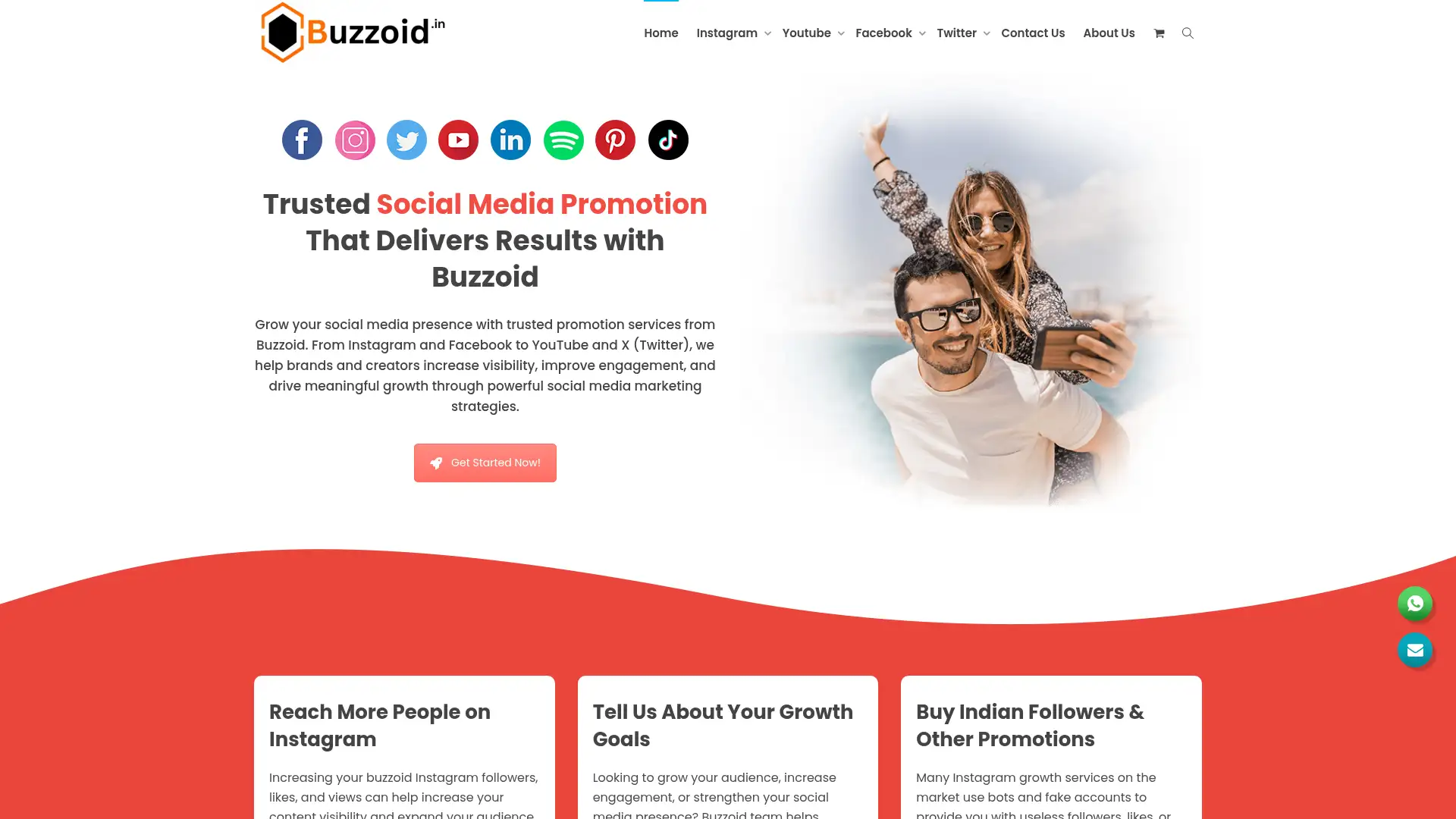 buzzoid.in screenshot