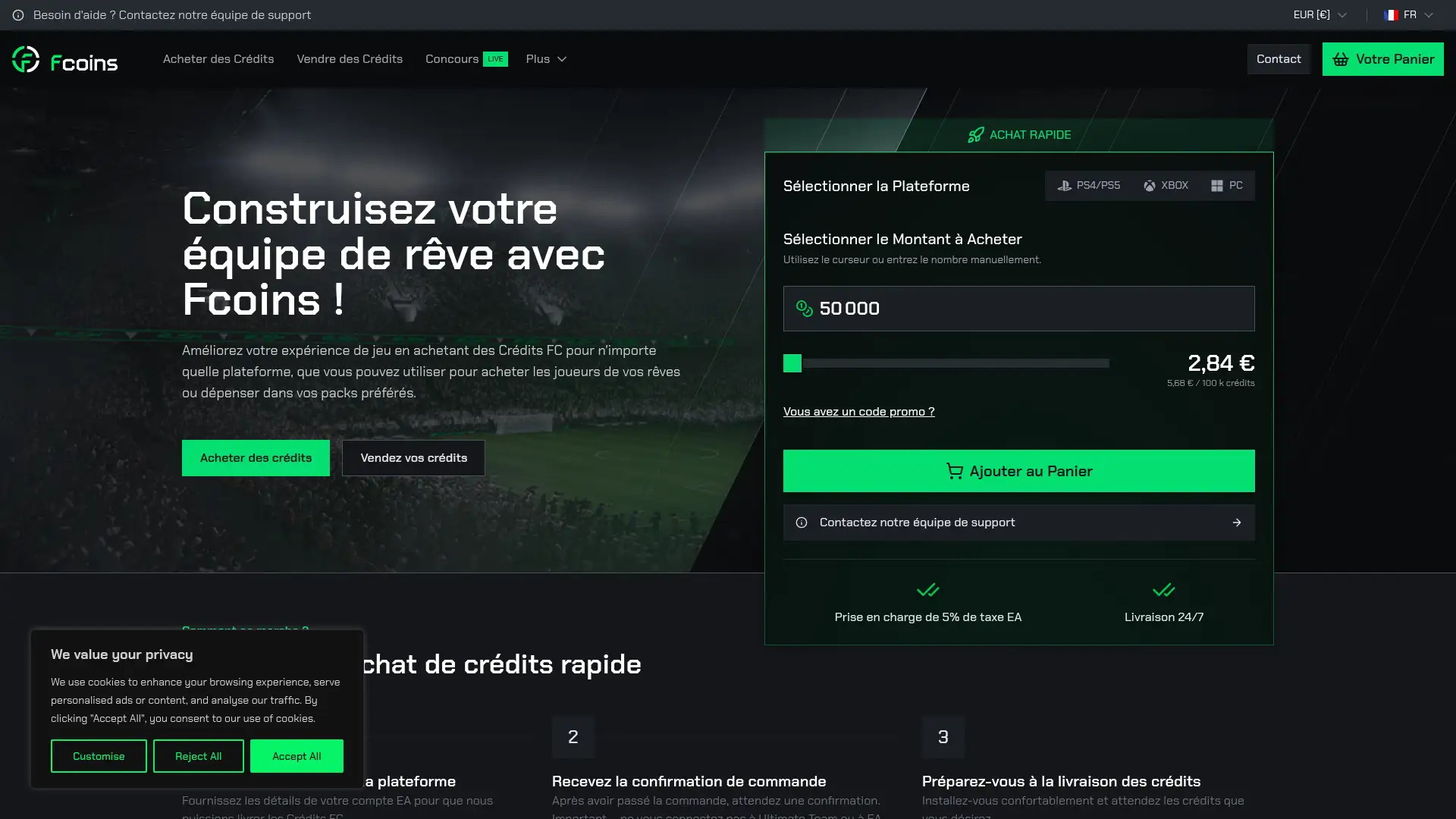 fcoins.gg screenshot