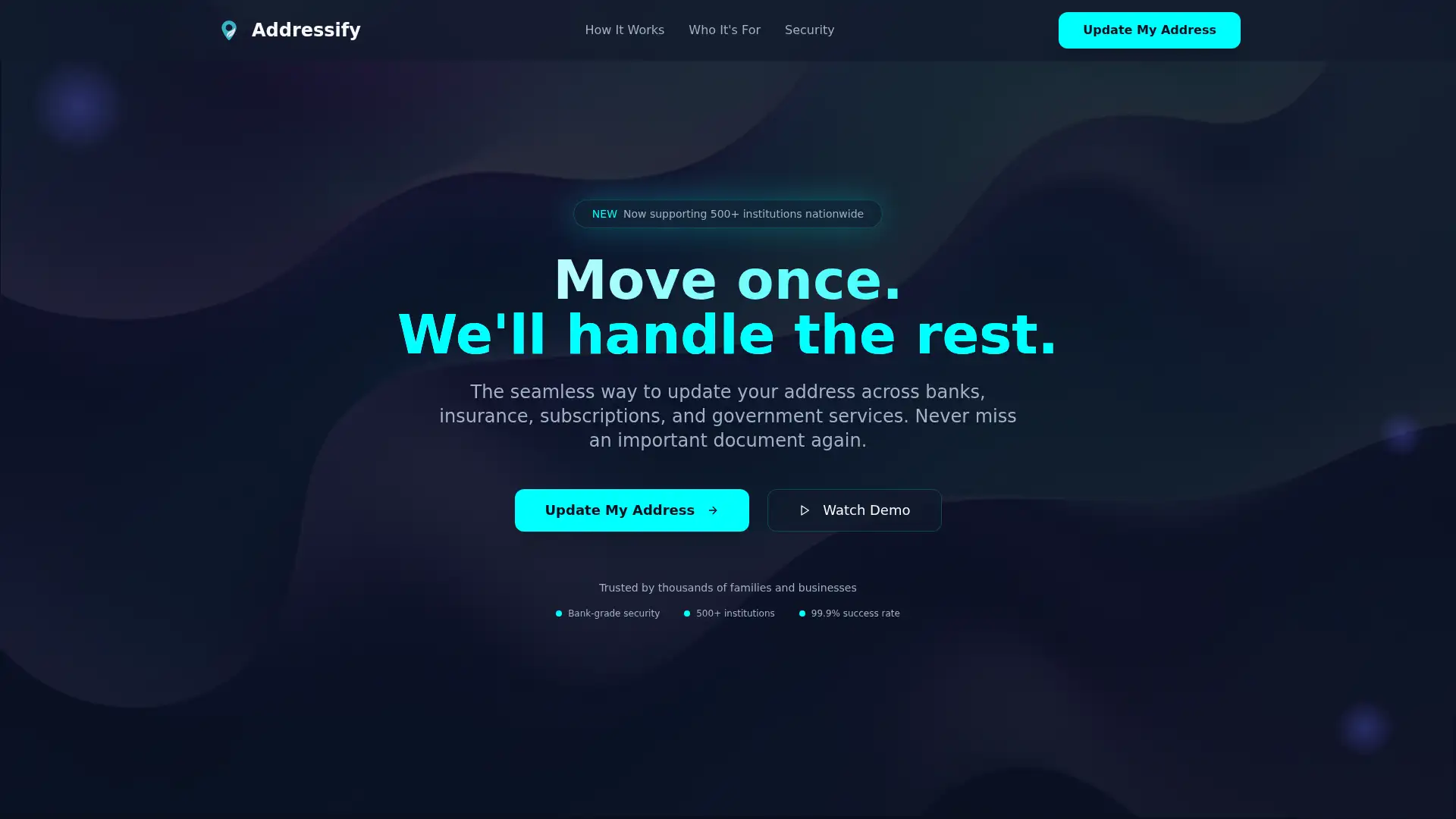 addressify.app screenshot