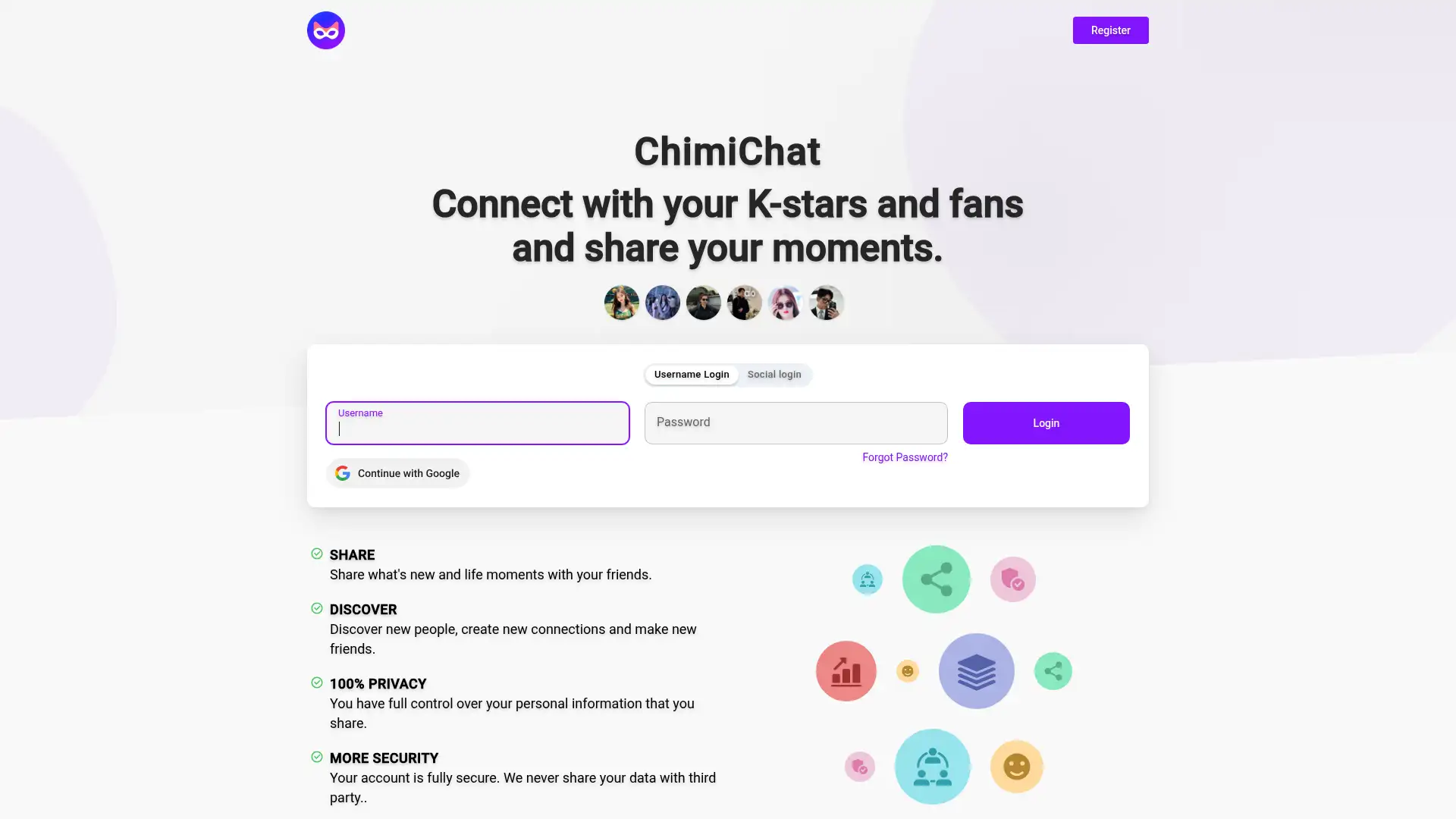 chimichat.com screenshot