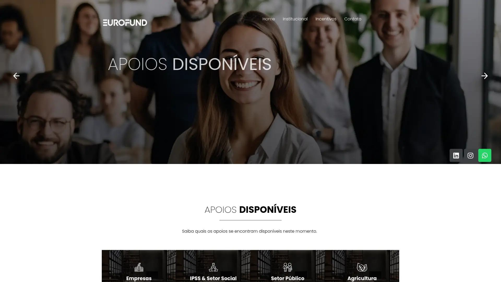 eurofundconsulting.com screenshot