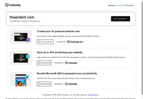 theardent.com screenshot