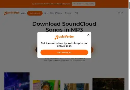 musicverter.com screenshot
