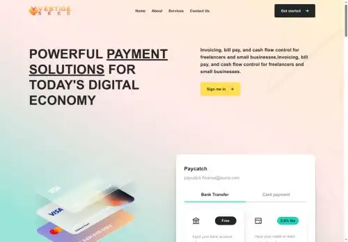 vestigeseed.info screenshot