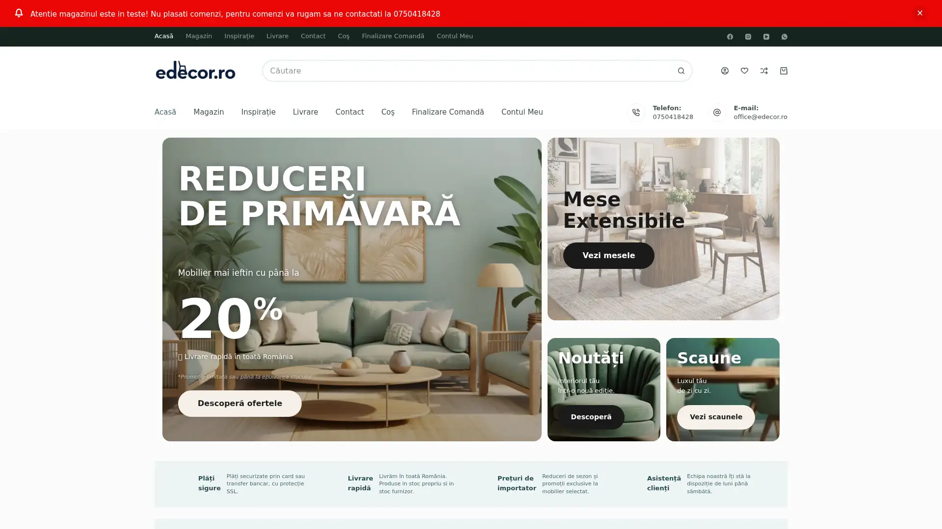 edecor.ro screenshot