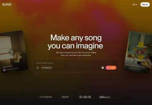 suno.ai screenshot