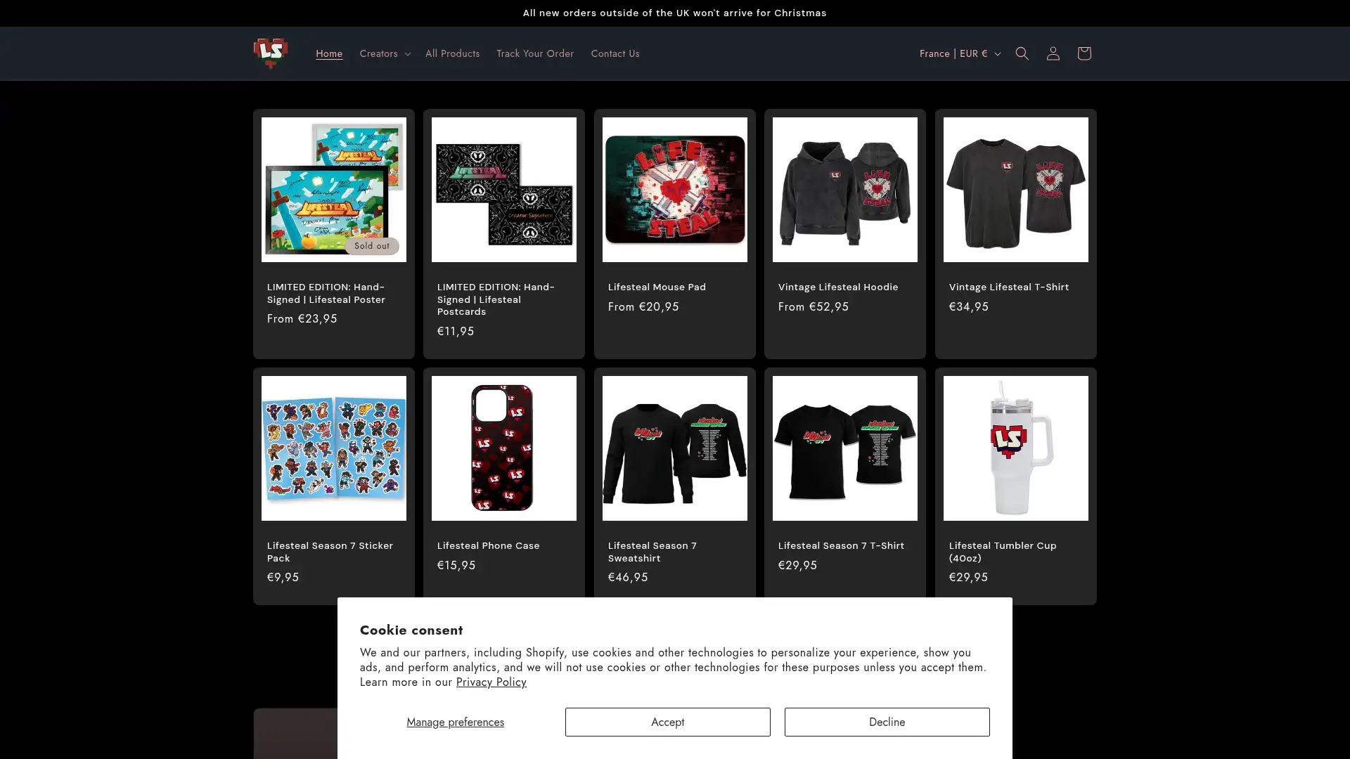 lifesteal.shop screenshot