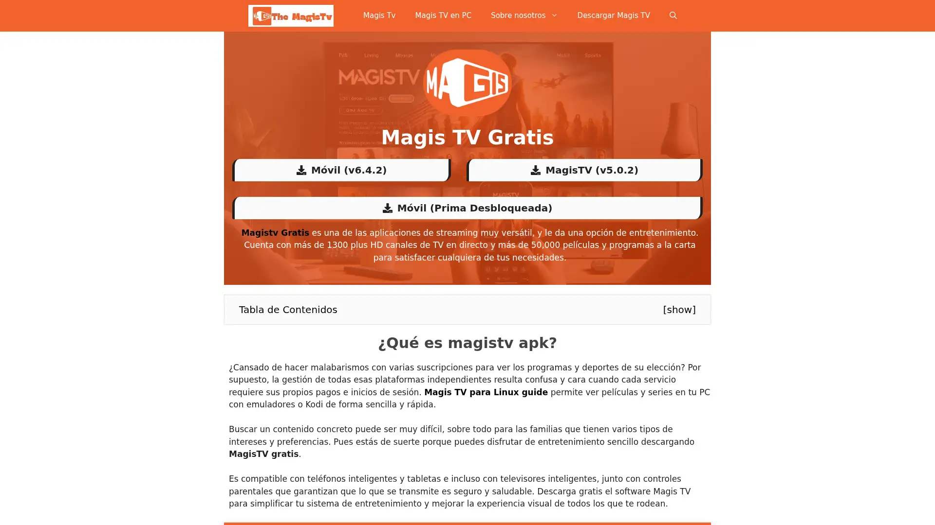 the-magistv.com screenshot