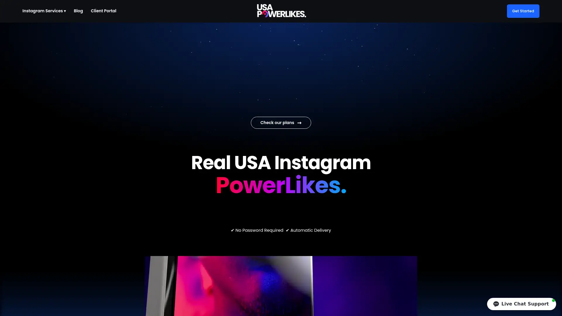 usapowerlikes.com screenshot