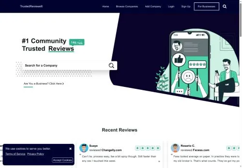 trustedrevie.ws screenshot