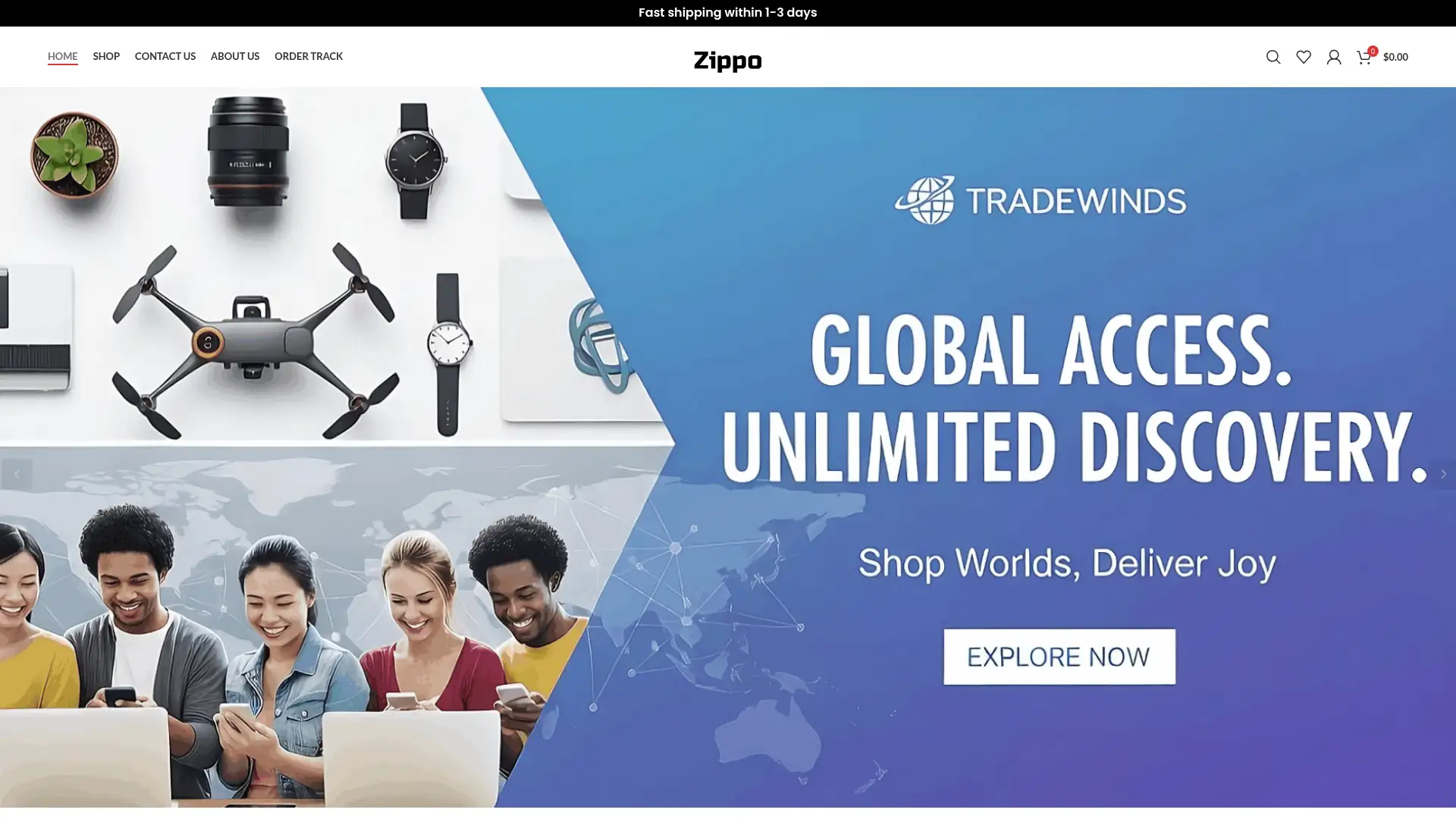 zippo.blytheron.shop screenshot