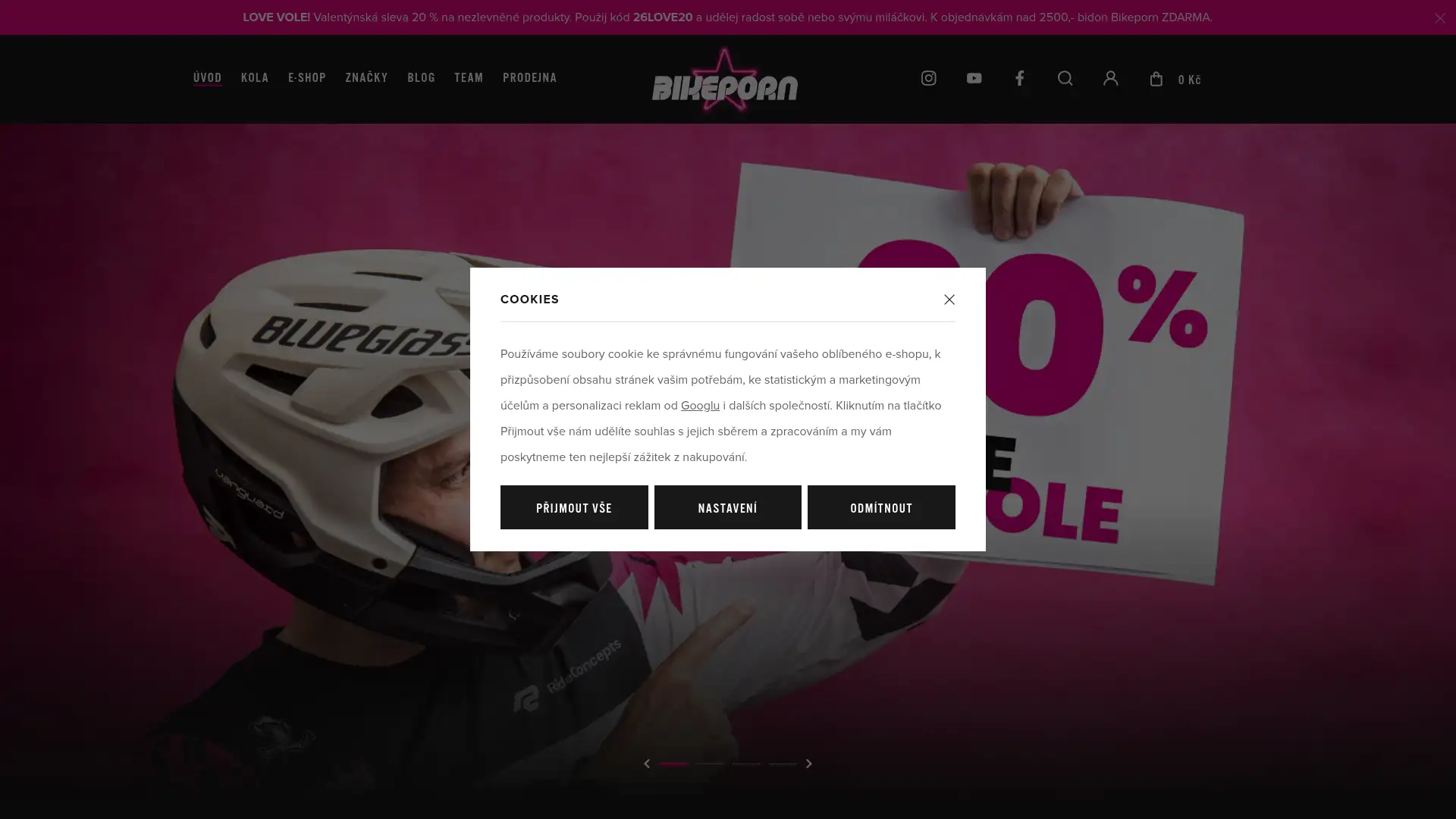 bikeporn.cz screenshot